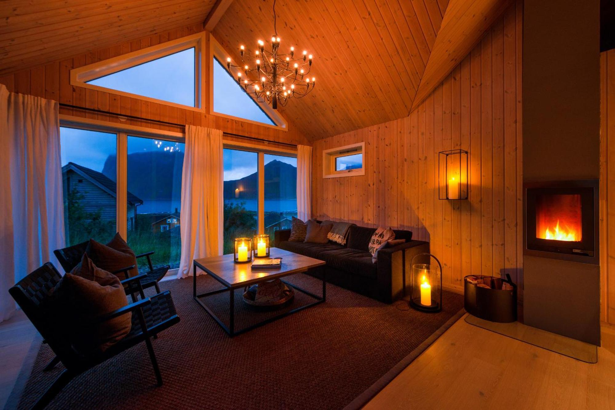 Haukland Beach Panorama Offersoya ภายนอก รูปภาพ